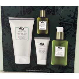 ORIGINS Double The Fun Cleanser + Moisturizer For Home & Away SET -NEW IN BOX