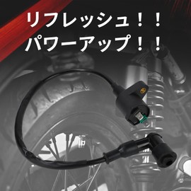 JetsetMoto Enhanced Ignition Coil for Dio ZX/AF27/AF28 Super Dio ZX Smart Dio AF57 Zoomer Live Dio ZX/AF34/AF35 Increased Durability for 12V Cars
