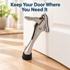 Heavy Duty Kickdown Door Stopper for Interior Doors – 5.35-Inch