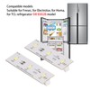 2Pcs Refrigerator LED Light Strip Bar Replacement Freezer Refrigerator Light