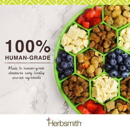 Herbsmith Smiling Dog Treats – Freeze Dried Smoked Gouda – 100% Real Wisconsin Cheese – Single Ingredient – Human Grade – Made in USA – 9.6 oz