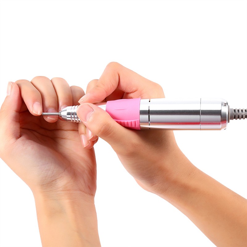 Professional 30000RPM 12V Electric Nail Art Drill Handpiece Manicure Machine