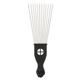 Comb, men, straightening hair pick comb, hairdressing (M1707-1 steel needle insertion comb K1)