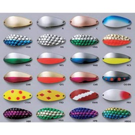 Acme Little Cleo Fishing Terminal Tackle, 2/5-Ounce, Fire Tiger