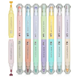 TQQBUU 16Pcs Bible Highlighters with Soft Chisel Tip, Quick-Dry Cute Highlighters for Study, Journaling & School Supplies