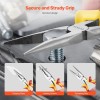 2-Piece Needle Nose Pliers, 8 in Long Needle Nose Plier