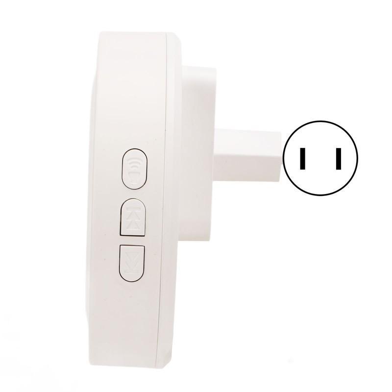 Self Generating Wireless Doorbell Battery Free 2 Receivers Four Leaf