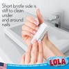 LOLA Classic Hand & Nail Brush, 2 Sided - 3