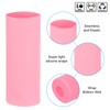 PATIKIL Silicone Sublimation Tumblers Sleeve, 2 Pcs Heat Resistant Seamless