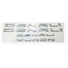 4Pc Set Denali Yukon Emblems Fender Door Rear Tailgate Letters