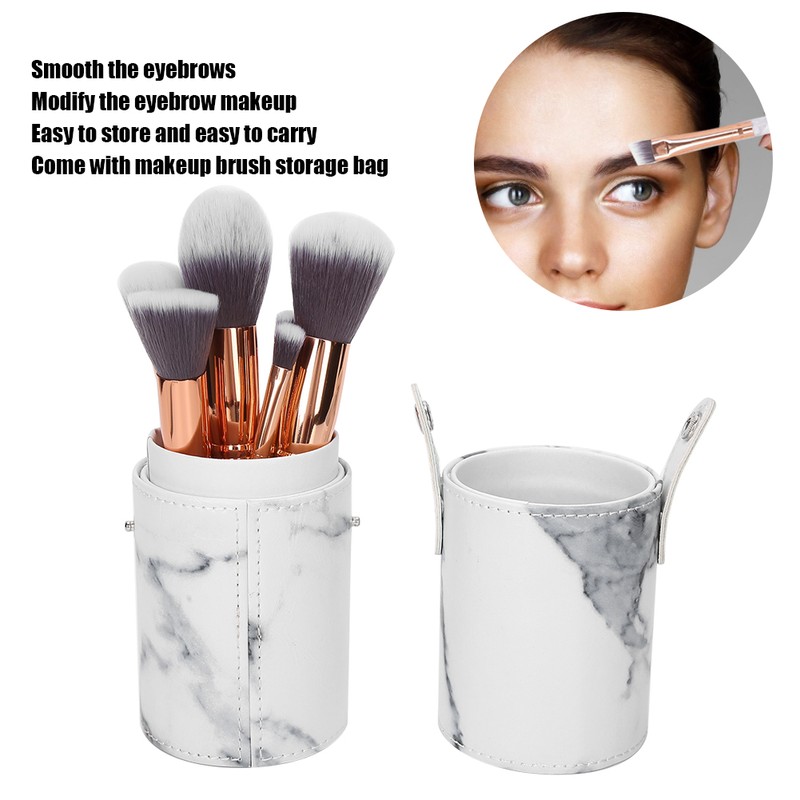 10Pcs Makeup Brush Eyelash Blush Brush set with Storage Holder