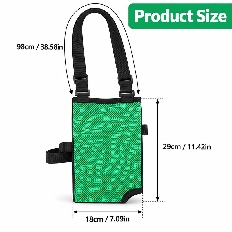 Urinary Drainage Bag Cover for 2000ml Catheter Bags – Adjustable