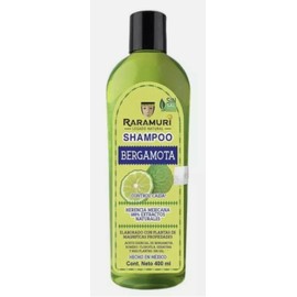 RARAMURI Shampoo Bergamota 400mlACEITE DE BERGAMOTA ,ROMERO,CLOROF