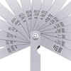 Stainless Steel Feeler Gauge Dual Marked Metric and Imperial Measuring