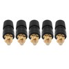 5Pcs Brass Binding Post Nickel Plated Inverter Terminal for Electronic