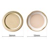 Pullmer 53mm Glass Jar Lids Screw Cap Twist Off Lids