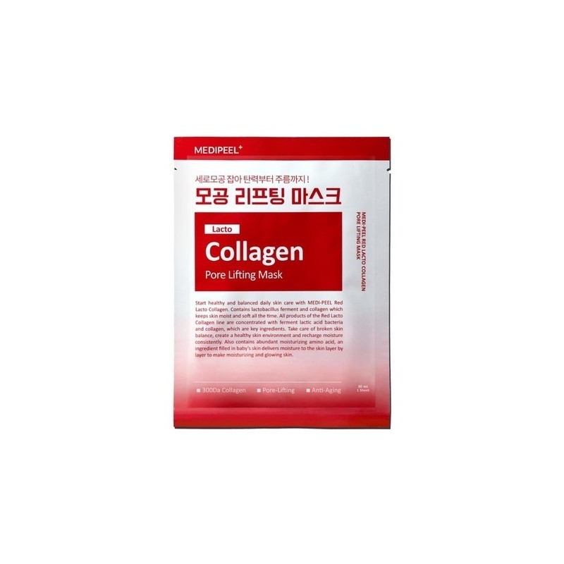 Red Lacto Collagen Pore Lifting Mask 1 sheet / 레드
