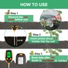 Justmetr [Upgraded Soil PH Meter, 4-in-1 Soil Tester Moisture, Digital