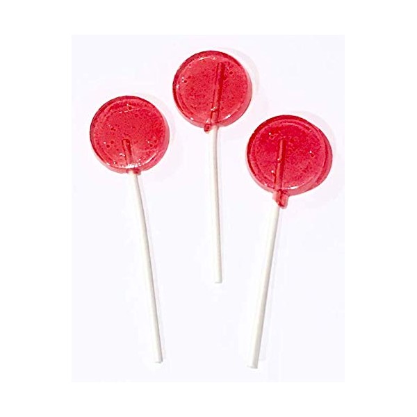 DiabeticFriendly Cherry Flavored Lollipops, 10 Lollipops, Individually wrapped