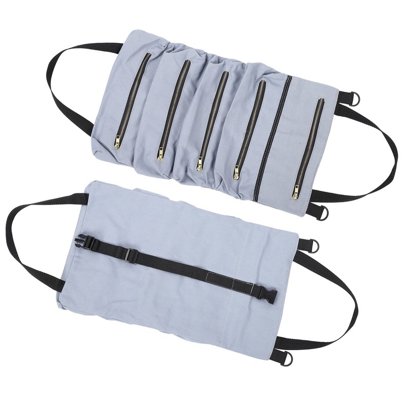 Tools Roll Up Bag Portable Waterproof Tool Storage Pouch Organizer