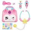 Kindi Kids Hospital Corner Unicorn Doctors Bag Play Set -