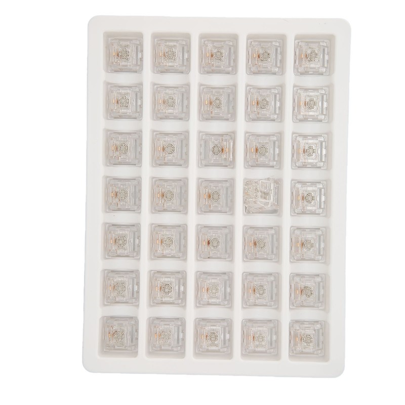 35 Pcs Mechanical Keyboard Switch Linear Dustproof Mute Long Service