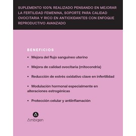 Her Suplemento Alimenticio a base de Antioxidantes, Aminoacidos y Vitaminas | 120 caps