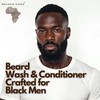 Melanin Kings Beard Wash & Conditioner Set for Black Men