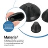 QUARKZMAN Pack of 6 Cable Grommets Tower Shaped 110 mm