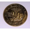 ARMY MEDIC COLORIZED ART ROUND CHALLENGE COIN