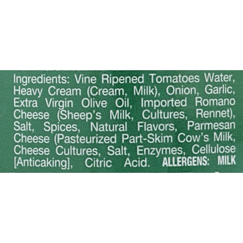 LITTLE ITALY Tuscan Parmesan Pasta Sauce, 32 FZ