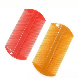 LT Plastic Double-sided Fine-toothed Comb, Bundle Hair Comb, Brush, Baby Comb, Fine-toothed Comb / LT 플라스틱 양면 참빗 묶음머리용빗 브러쉬 유아빗 촘촘한빗