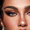 Face Glitter,Face Gems Freckles Makeup Body Glitter | Makeup Patches,