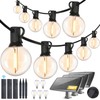 Yusist 300FT Solar String Lights Outdoor Waterproof with Remote,G40 Solar