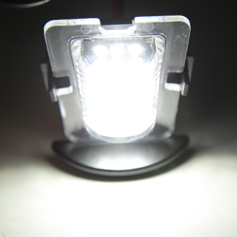 Pair of LED License Number Plate Lamp Light Fit for