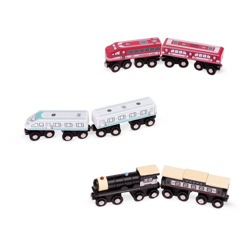 Battat – Train Toys for Kids, Toddlers, Collectors – 6pc