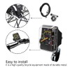MAGT Bicycle Computer, Durable Bicycle Speedometer Metal-Plastic Bicycle Odometer Classic