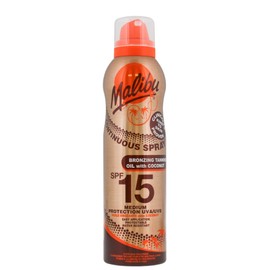 Malibu Bronzing Tanning Oil SPF15 Coconut Oil 175 ml Sunbath