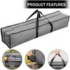 YeahBoom Light Stand Carry Bag, gray, Hard shell trolley with