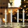 Oviejo 4 Pack Electric Window Candle with 6 C26 LED