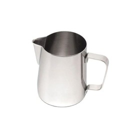 Genware 68601 Stainless Steel Conical Jug, 12oz Capacity