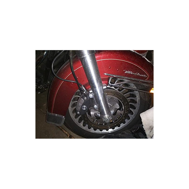 Front Fender Emblem Medallion Nameplate Script Compatible for Harley Electra