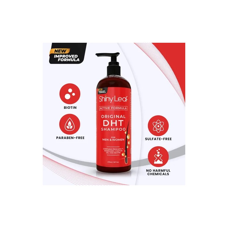 Dht Blocker Champú Anti-pérdida De Cabello Con Biotina