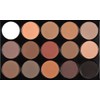 Eyeshadow Palette 15 Colours Vanity Case with Make-Up - Colourful