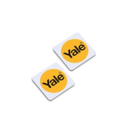 Yale P-YD-01-CON-RFIDPW Smart Door Lock Phone Tags, White, Pack of 2