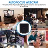 G Autofocus usb Camera 1080p Wide Angle Webcam,2mp 100degree No
