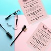 Lash Extension After Care Instruction Cards for Clients | Post