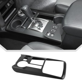 JeCar for 4Runner Interior Trim Center Console Gear Shift Panel Cover for 2010-2023 Toyota 4Runner (Matte Black)