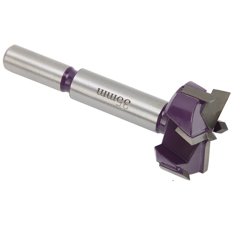Concealed Hinge Jig Bit 3 Flute Woodworking Hole Punch Drill
