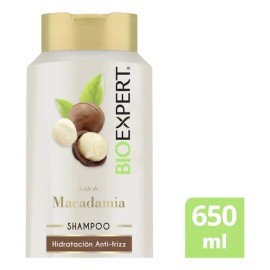 Shampoo Aceite De Macadamia Antifrizz 650ml Bioexpert